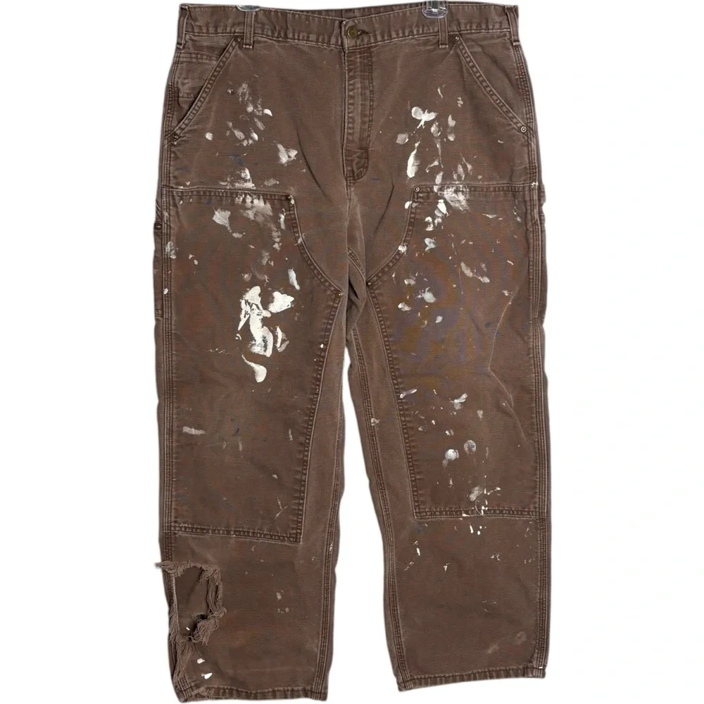 Carhartt | Pants | Vintage Carhartt Double Knee Pants Brown Cargo
